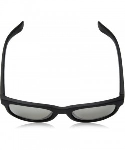 Sport An4222 Class Act Round Sunglasses - Matte Black/Silver Mirror - CF12DLDADL9 $59.78