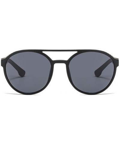 Aviator Street Stylish Vintage Aviator Shade Sunglasses Glasses For Unisex Adults - Gray - CV196OMR96S $11.87