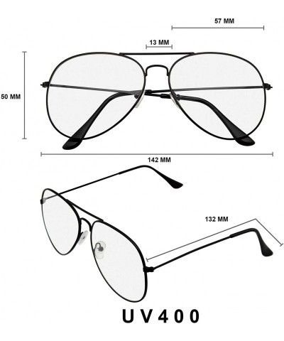Wrap Aviator Sunglasses Vintage Mirror Lens New Men Women Fashion Frame Retro Pilot - CL18WC6LZQM $18.23