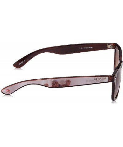 Wayfarer Chewbacca Mmt Wayfarer Sunglasses - Brown - C7128EFBF5N $16.44