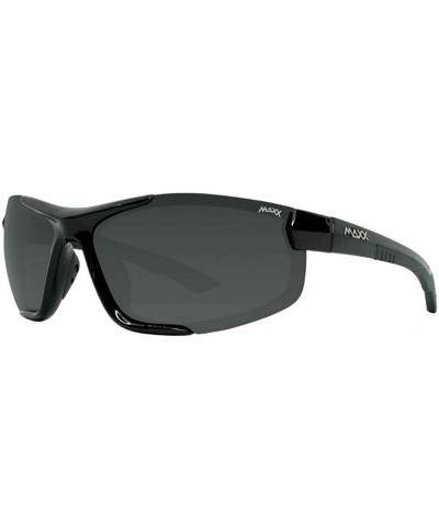 Sport Blitz Sport Sunglasses Sun Protect TR90 Full Frame Polarized (Black/Smoke) - C018U9LDAXZ $20.10