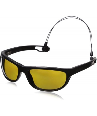 Oval Men's Cruz-R-A010138 Polarized Oval Sunglasses - Satin Black - C512BKSL4AB $98.98