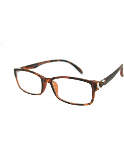 Oval TR90 Readers Flexie Reading Glasses 1291RT - Matte Tortoise - CI12FLE6OC9 $38.46