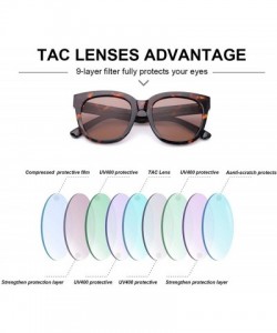 Rimless Womens Sunglasses Polarized-Mirrored Sunglasses for Women with UV400 Protection for Outdoor - CG18QO6X8IQ $22.09