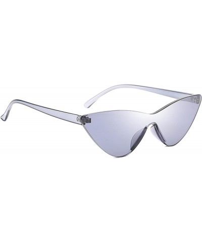 Cat Eye Polarized Sunglasses Protection Fashion Glasses - Gray a - CE18TQXSNSA $14.52