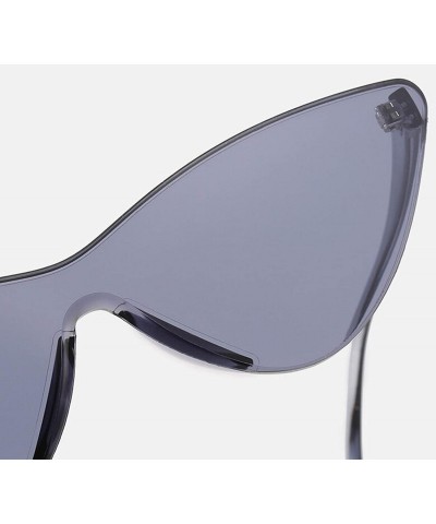 Cat Eye Polarized Sunglasses Protection Fashion Glasses - Gray a - CE18TQXSNSA $14.52
