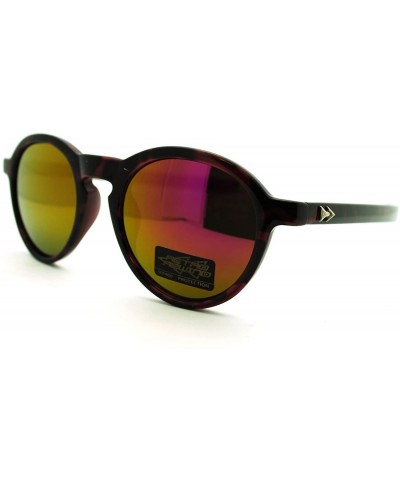 Round Womens Vintage Round Circle Keyhole Sunglasses"Retro Rewind" - Purple - C011MYRNAWX $10.00