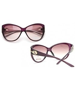 Square Women's Fashion Square-Frame Sunglasses - Black/Transparent - CL18HDEG5LI $33.50