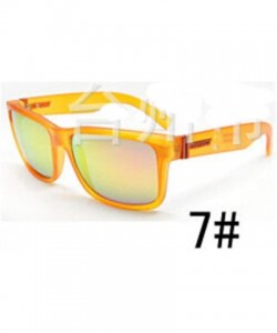 Square Men Eyewear Sunglasses Sun Glasses Glasses with Color Box - 7 - C7194OE5Q83 $29.76