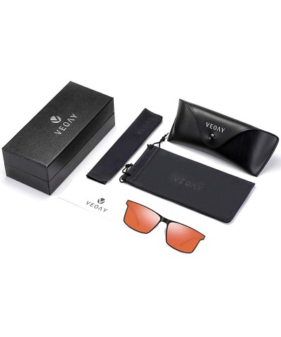 Sport Polarized Sunglasses for Men and Women- Al-Mg Metal Frame Ultra Light 100% UV Blocking Fashion Sun glasses - C118NTC9T7...