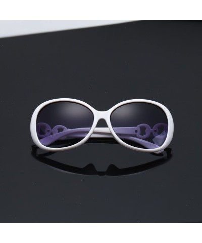 Oversized Sunglasses for Women Oval Vintage Sunglasses Retro Sunglasses Eyewear Glasses UV 400 Protection - D - CE18QLS7QSO $...