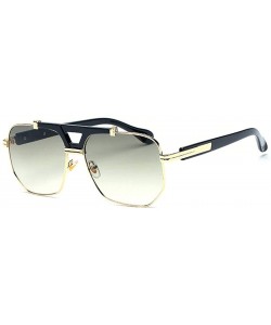 Aviator Stylish metal frame material- ladies coated sunglasses retro sunglasses - C - C618S6CK3NE $45.52