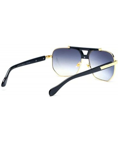 Aviator Stylish metal frame material- ladies coated sunglasses retro sunglasses - C - C618S6CK3NE $45.52