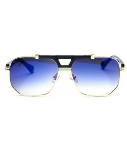 Aviator Stylish metal frame material- ladies coated sunglasses retro sunglasses - C - C618S6CK3NE $45.52