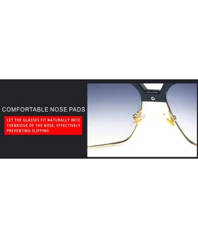 Aviator Stylish metal frame material- ladies coated sunglasses retro sunglasses - C - C618S6CK3NE $45.52