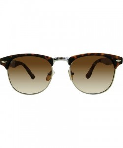 Round wood sunglasses fashion sunglasses for men and women uv400 protect - Leo - CD18XKD9CCX $7.82