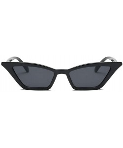 Cat Eye Small Cat Eye Sunglasses for Women UV400 - C7 White Gray - CA1989Y3ZNW $11.67