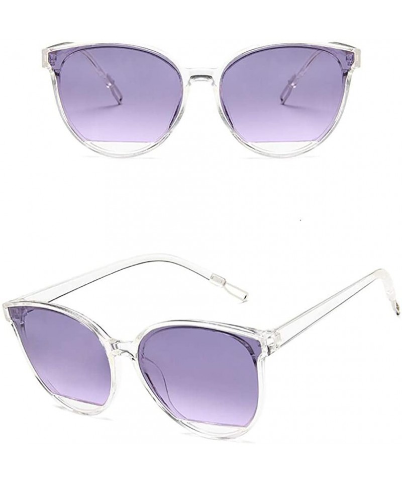 Rectangular Cat Eye Sunglasses For Women-Polarized OVERSIZED Shade Glasses-Fashion Vintage - E - CA1905XTA4H $30.24