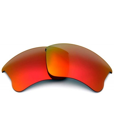 Sport Polarized Replacement Lenses Flak Jacket XLJ Sunglasses OO9009 - Options - Fire Red - CI18YDOCET8 $9.81