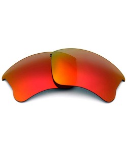 Sport Polarized Replacement Lenses Flak Jacket XLJ Sunglasses OO9009 - Options - Fire Red - CI18YDOCET8 $9.81
