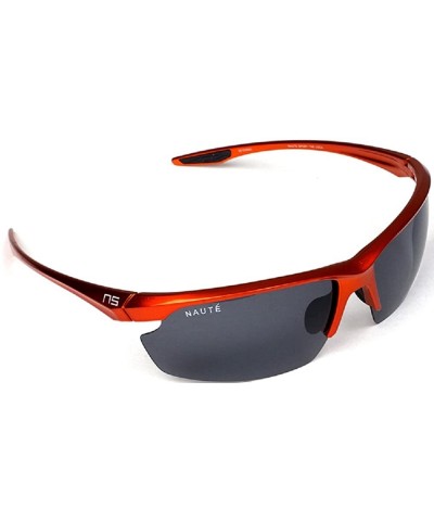 Round The Loca - Lightweight Polarized Sunglasses - Orange - CJ12CVJ0HHZ $47.57
