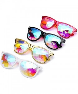Round Fashion Oversized Round Sunglasses Men Women's Vintage Retro Mirror Glasses - White - C618RMAE0HN $21.85