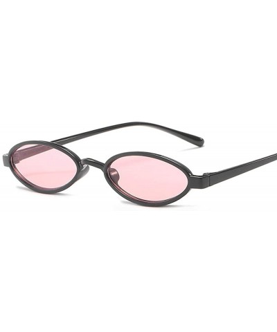 Goggle Sunglasses Fashion Sunglasses Retro Round Small Frame Sunglasses Men's And Women's Sunglasses - C218TKL97ZQ $11.44