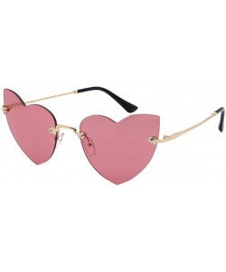 Goggle Polarized Sunglasses For Women Man Irregular Sunglasses Mirrored Lens Fashion Goggle Eyewear - Wine - CC18UIR8SQY $9.38