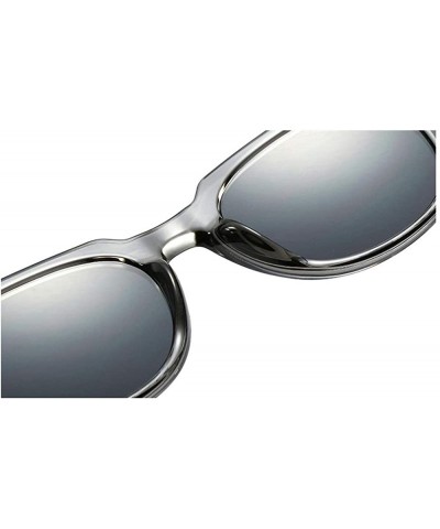 Square 2020 New Mi Pin Women's CP Mirror Leg Bend Fashion Brand Designer Sunglasses UV400 - Sand Black - CU1934DQZ2O $11.99