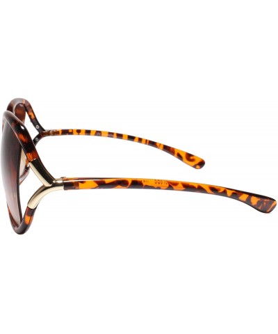 Oversized Womens Oversized Designer Retro Fashion Tortoise Bifocal 1.50 Reading Sunglasses - CM195CUYZ3H $15.13