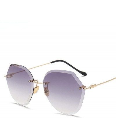 Sport 2019 Ocean Sunglasses Women Top Brand Designer Sun Glasses Vintage feminina - Green - CL18W09LWT8 $18.11