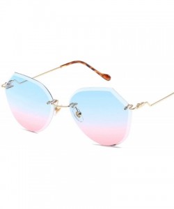 Sport 2019 Ocean Sunglasses Women Top Brand Designer Sun Glasses Vintage feminina - Green - CL18W09LWT8 $18.11