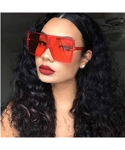 Square Vintage Sunglasses Oversize PinkDiamond - C64 Reddiamond - CP198AAXEX0 $32.97