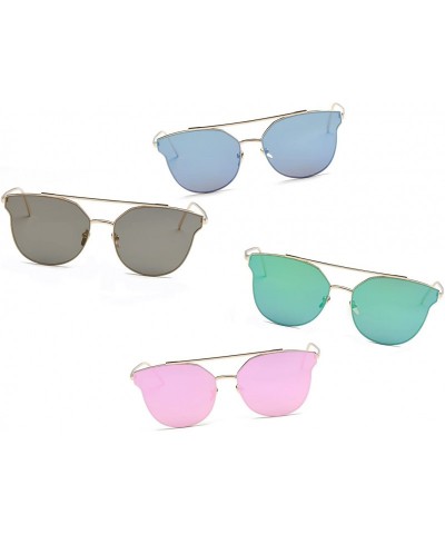 Round Women's 'Stella' 52mm Round Designer Sunglasses - C118C9R4MC4 $17.82