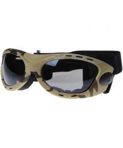 Goggle Large Active Sports Goggles Protective Camouflauge Eyewear with Adjustable Strap (Desert) - CK116NLAST9 $15.02