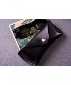 Wayfarer Sunglasses case- Sunglasses Hard Case- Durable Protector- Full grain Leather- Free personalization - CI18YXNAEIN $43.25