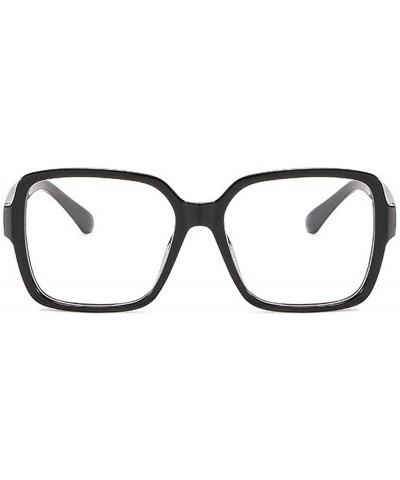 Square Vintage Oversized Square Nearsighted Transition Glasses Women Fashion New Myopia Photochromic Sunglasses for Men - CF1...