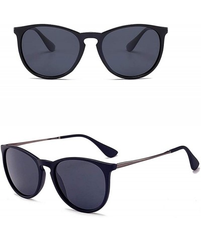 Cat Eye Cat Eyes Sunglasses for Women WITH CASE Oversized Fashion Vintage Eyewear 100% UV Protection - Black - CJ18RNSKXTN $2...
