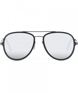 Aviator Polarized Aviator Sunglasses for Men Women UV400 Protection TR90 Frame Ultra Light Pilot Shape Glasses - C718R30KMAX ...