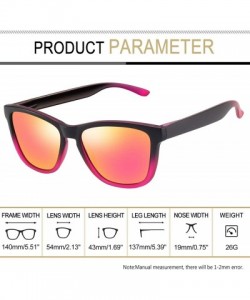 Square Square Polarized Sunglasses for Men Women- Designer lightweight Retro Mens Womens Sunglasses UV protection - CG18S090X...