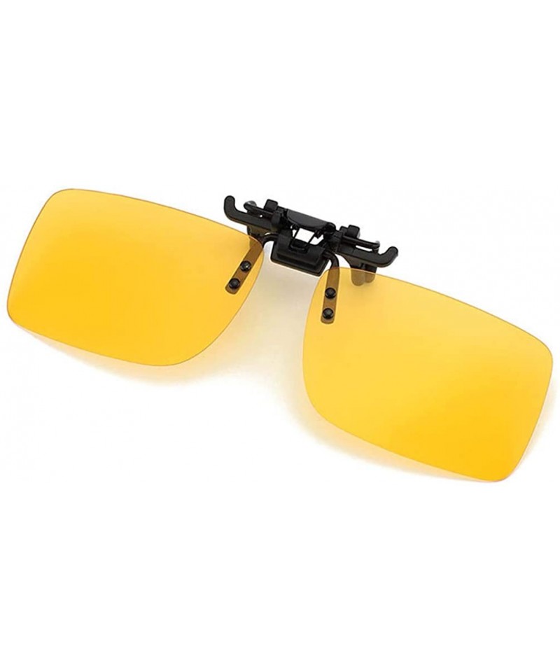 Sport Polarized Sunglasses Function Anti Glare Prescription - Yellow/Night Vision - CL18WXQCG5M $9.49