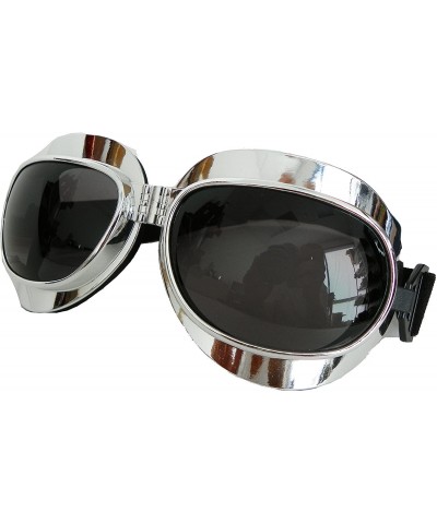 Wrap Wrap Around Folding Goggles (Silver/Grey) - CQ185QNMUYZ $30.49