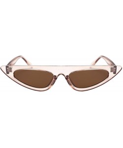 Goggle Sunglasses for Men Women Chic Glasses Goggles Vintage Glasses Retro Eyewear Sunglasses Party Favors - Coffee - CQ18QOA...