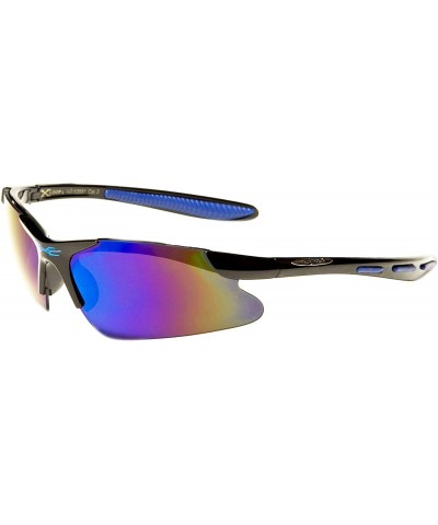 Sport XLOOP Sunglasses Designer Cycling Stylish Sport 4651 Blue - CL115VJ0OGR $10.27