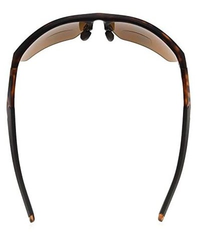 Rimless Retro Mens Womens Sports Half-Rimless Bifocal Sunglasses - Matte Tortoise - CB189AIUQEE $12.60