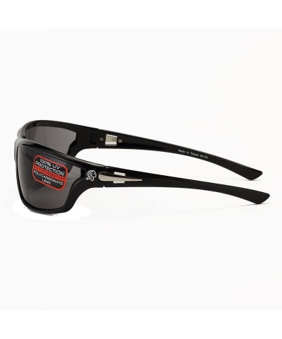Goggle EZFL01 Florida Sunglass with Shiny Black Frame and Smoked Lenses - Smoked Lens - CC115LTGSGH $12.82