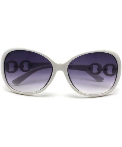 Sport Fashion Lady Sunglasses Driving Glasses Large Frame Polarized Sunglasses - Dark Coffee - CC18SOX6MWN $40.67