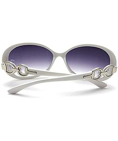 Sport Fashion Lady Sunglasses Driving Glasses Large Frame Polarized Sunglasses - Dark Coffee - CC18SOX6MWN $40.67