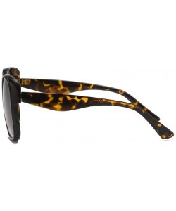 Aviator Fashion Men Women Irregular Shape Sunglasses Glasses Vintage Retro Style Luxury Accessory (B) - B - CH195N2C52K $7.19