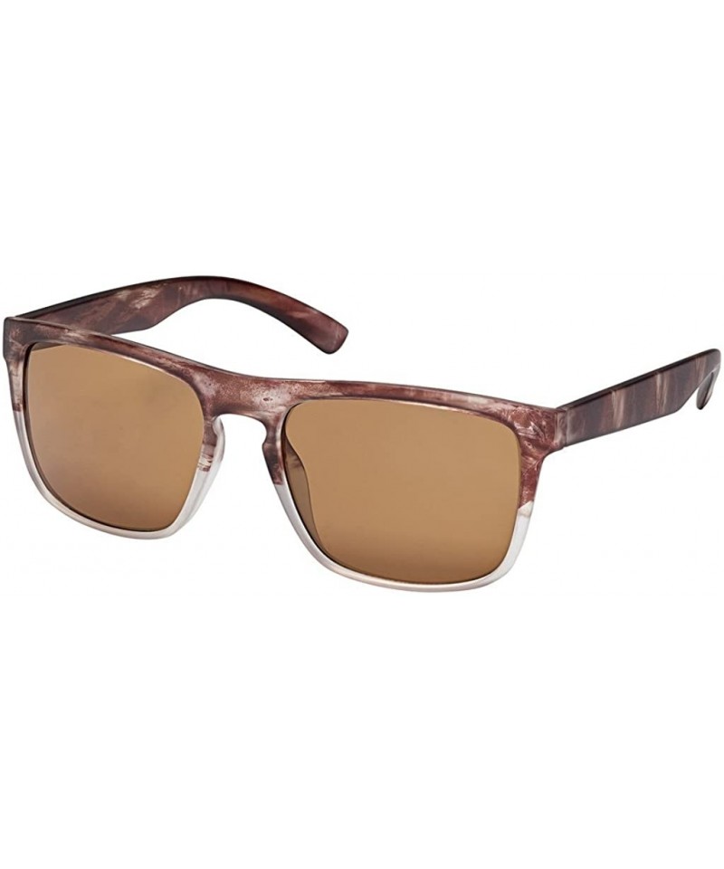 Wayfarer WAYFARER BROWN TO CLEAR SUNGLASSES 100% UVA/UVB PROTECTION POLARIZED LENSE - C2180Z9KAZM $16.32